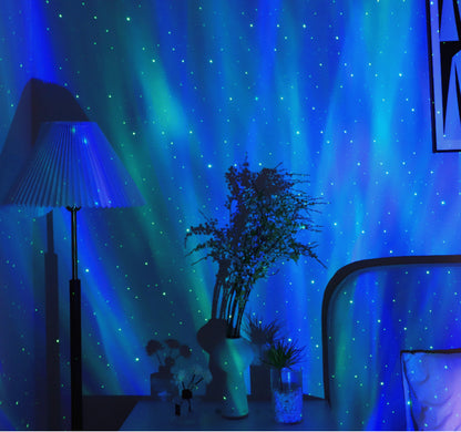 Starlight Aurora Projector Night Light – Magical LED Light Show for Relaxation & Décor