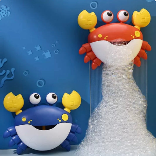 Automatic Bubble Crab Bath Toy – Musical Bubble Blower for Kids