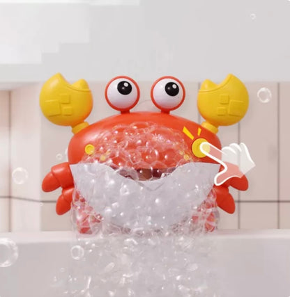Automatic Bubble Crab Bath Toy – Musical Bubble Blower for Kids