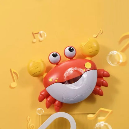 Automatic Bubble Crab Bath Toy – Musical Bubble Blower for Kids
