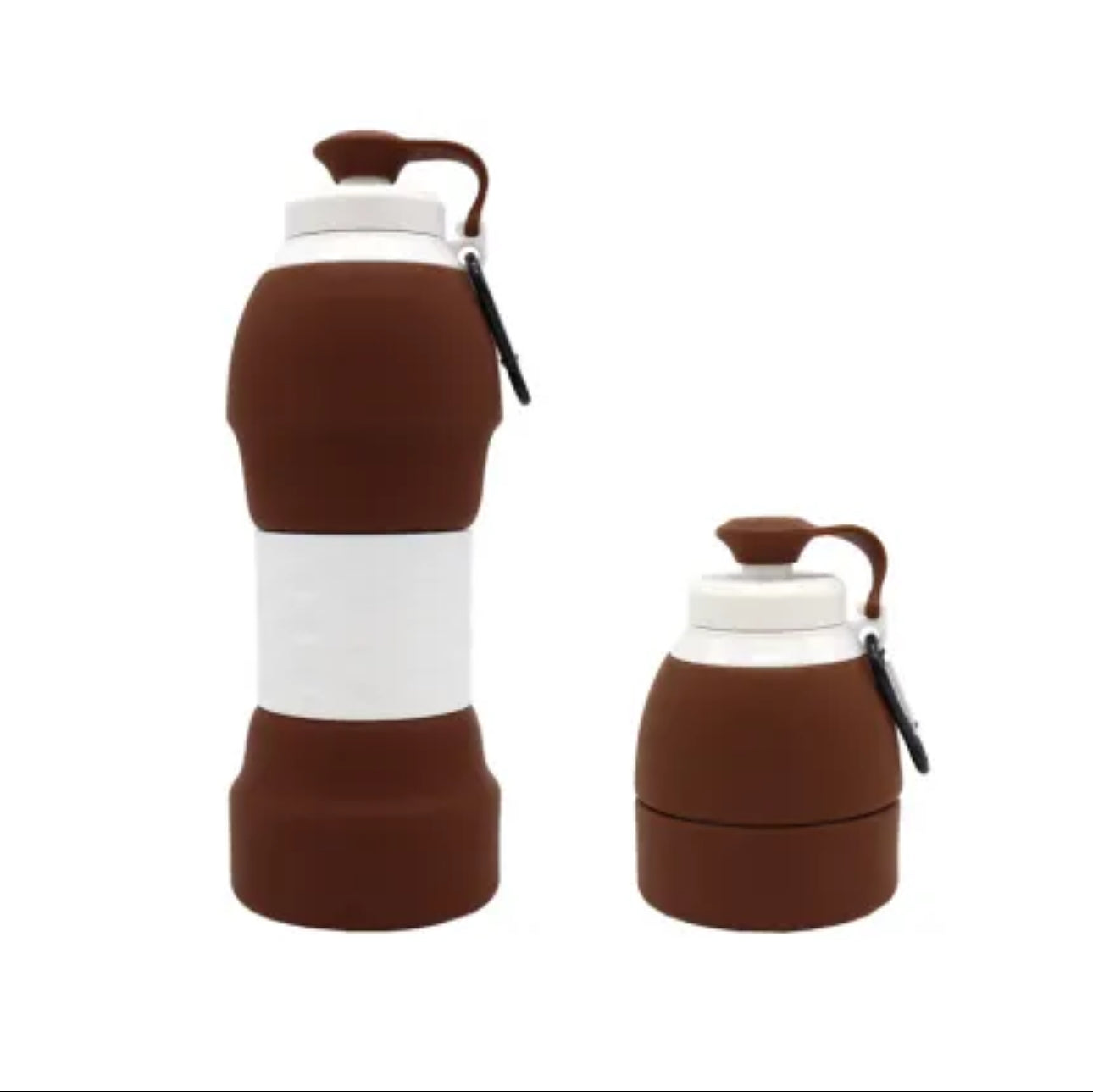 EcofloStow™ Collapsible Silicone Water Bottle – 20 oz | Eco-Friendly, BPA-Free, 7 Vibrant Colors