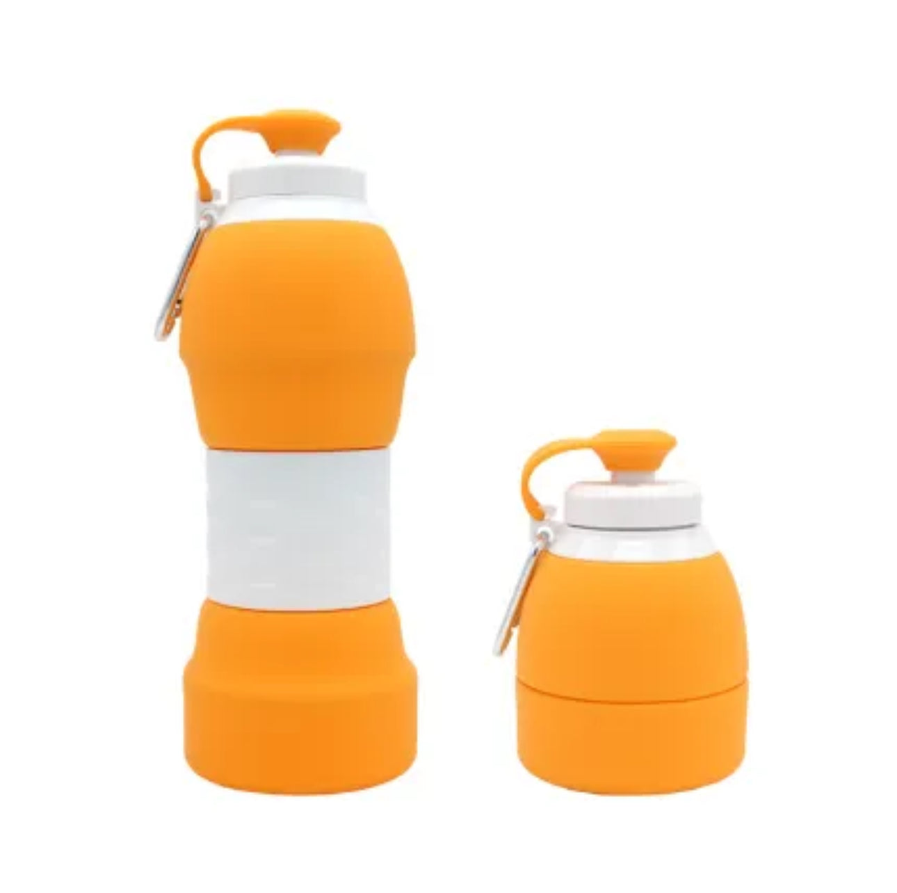 EcofloStow™ Collapsible Silicone Water Bottle – 20 oz | Eco-Friendly, BPA-Free, 7 Vibrant Colors