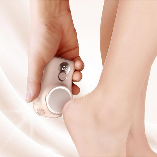 LED Electric Callus Remover – Rechargeable Foot Grinder with 3 Precision Heads