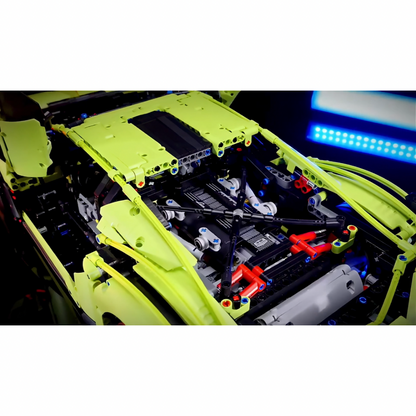 Racing Supercar Model Building Blocks Set – 1280PCS Electric Powered