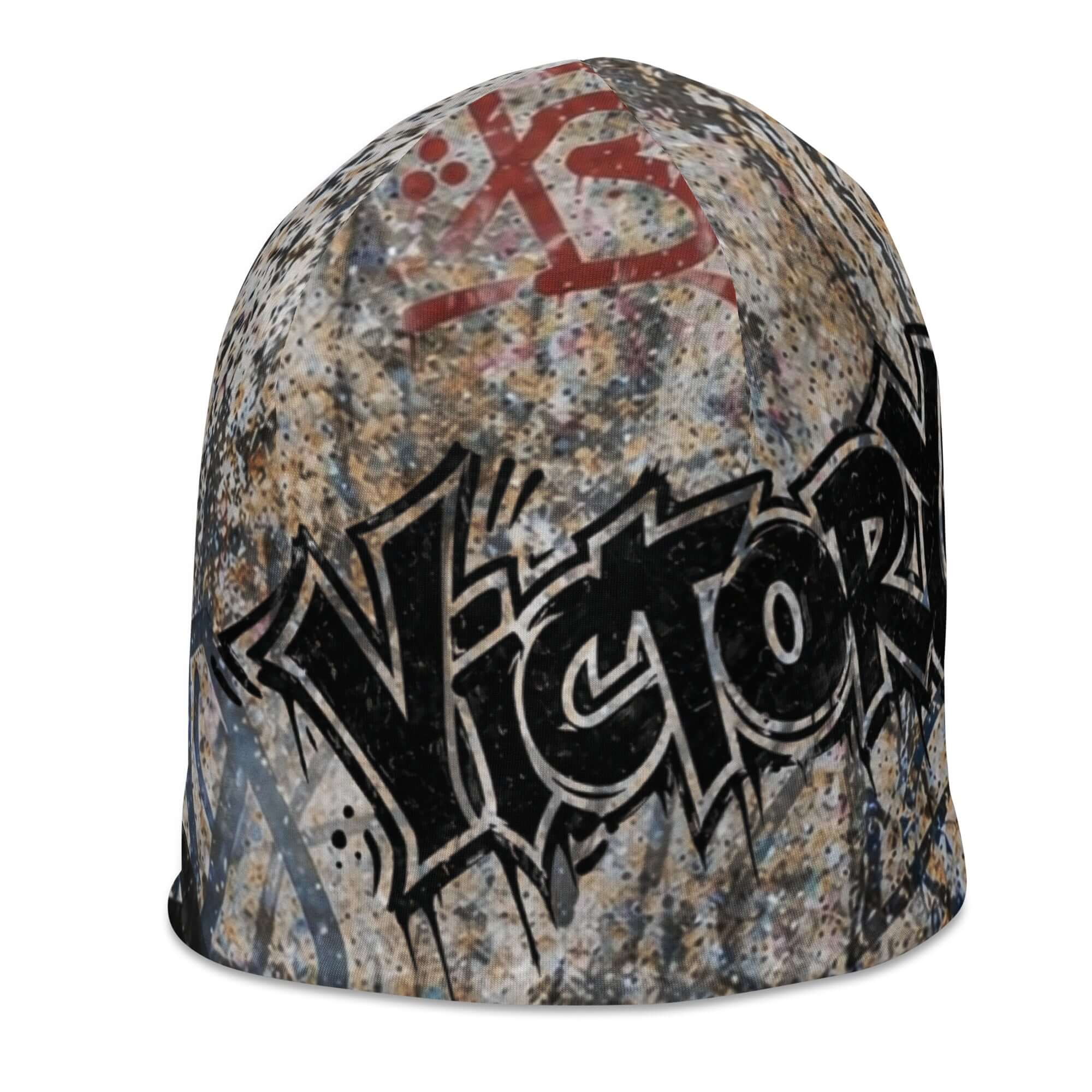 Victory Graffiti Beanie Hat