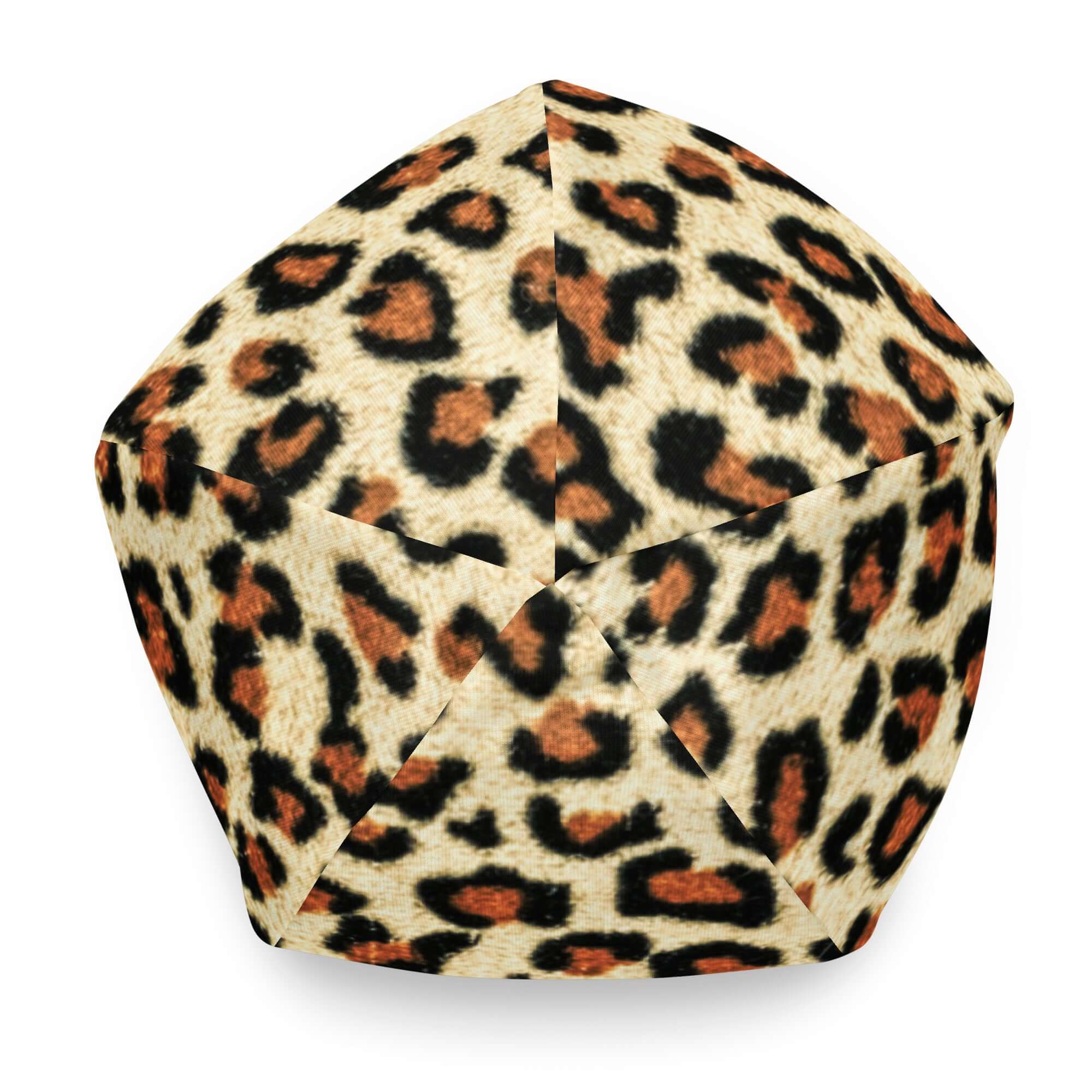 Leopard Print Beanie Hat