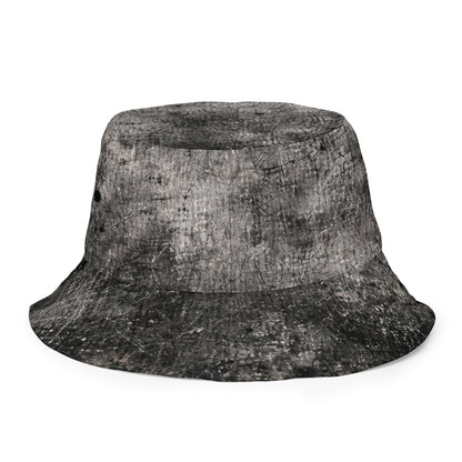 Reversible Charcoal Leopard Bucket Hat