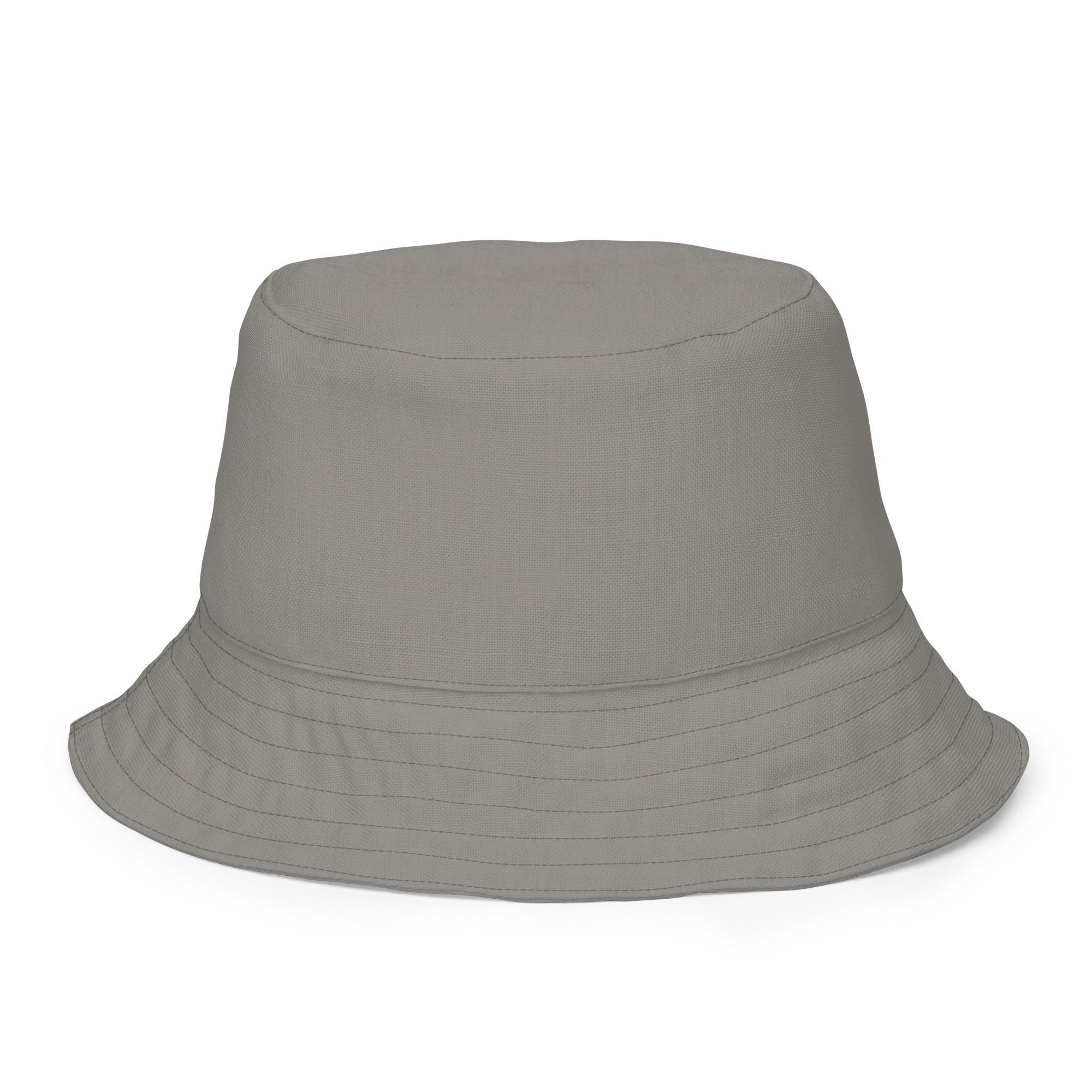 Reversible Neutral Plaid Bucket Hat