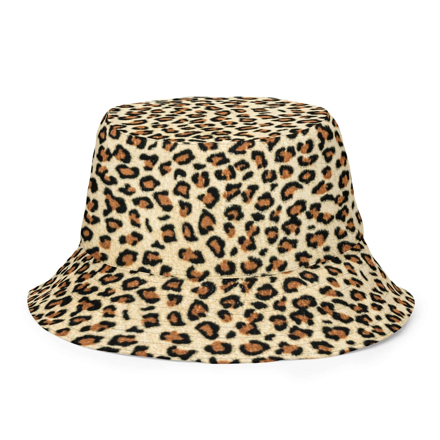 Reversible Leopard Bucket Hat