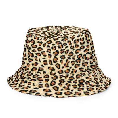 Reversible Leopard Bucket Hat