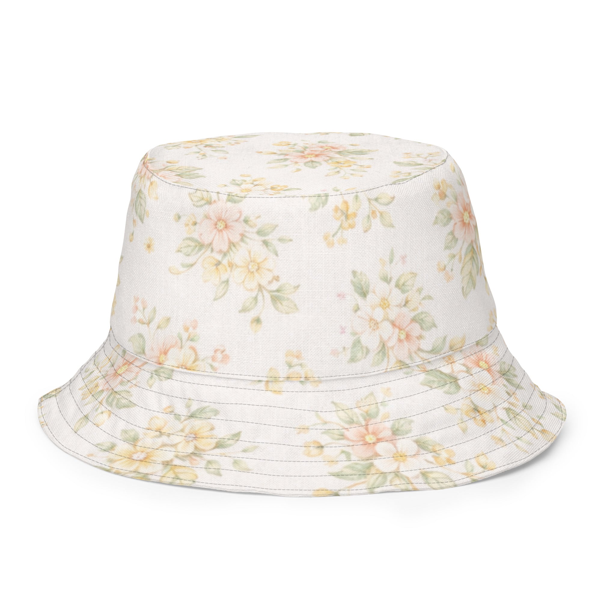 Reversible Floral Bucket Hat