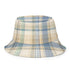 Reversible Blue Plaid Bucket Hat