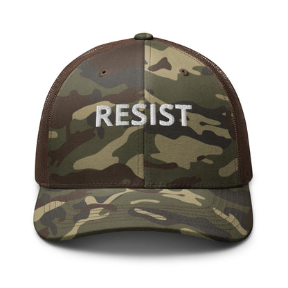 Camo RESIST Trucker Hat