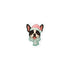 Winter Frenchie Christmas Sticker