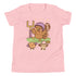 Kids Thanksgiving Shirt, Grateful Turkey Tee, Fall Gift